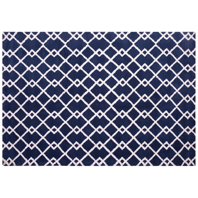 Area Rug 160 x 230 cm Blue SERRES