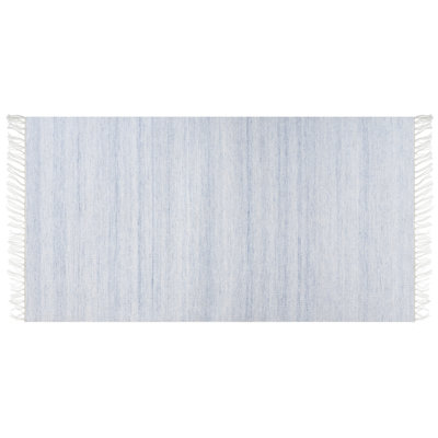 Area Rug 80 x 150 cm Light Blue MALHIA