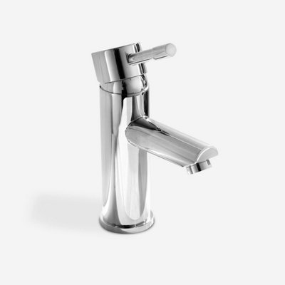 Arena Freestanding Bath Shower Mixer & Basin Mono Tap Chrome - 7
