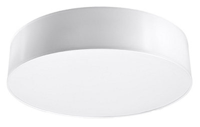 Arena Polyvinyl Chloride (Pvc) White 4 Light Classic Ceiling Light