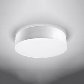Arena Polyvinyl Chloride (Pvc) White 4 Light Classic Ceiling Light