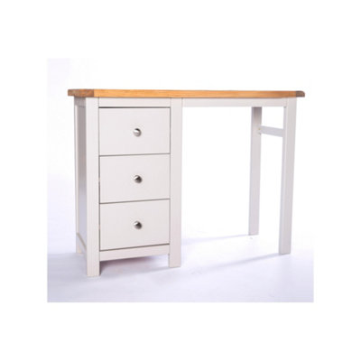 Argenta 3 Drawer Dressing Table Set Chrome Knob
