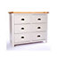 Argenta 6 Drawer Chest of Drawers Brass Cup Handle