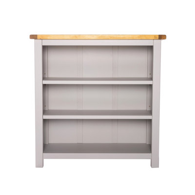 Argenta Light Grey Bookcase 90x90x30cm DIY at B&Q