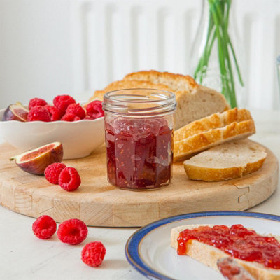 Argon Tableware 150ml Glass Jam Jars with NO LIDS - Set of 6 Empty ...