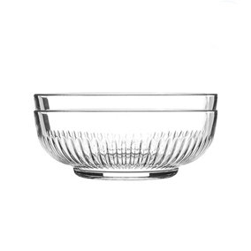 Argon Tableware - Campana Glass Serving Bowls - 17cm - Pack of 2 - Clear