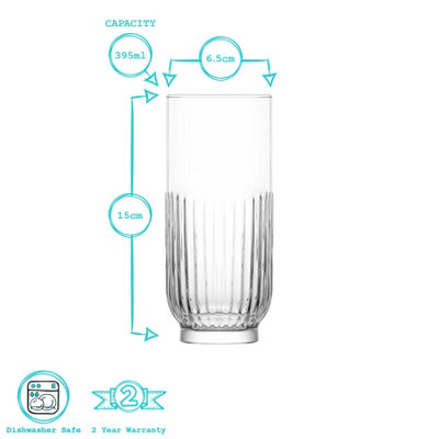 Argon Tableware - Campana Glassware Set - 12pc - Clear