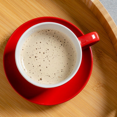 Argon Tableware - Coloured Cappuccino Cup & Saucer Set - 250ml - 12pc