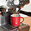 Argon Tableware - Coloured Coffee Mugs - 350ml - Pack of 6 - Red