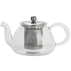 Argon Tableware - Glass Infuser Teapot - 700ml - Clear