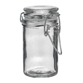 Argon Tableware - Glass Storage Jar - 70ml - White Seal