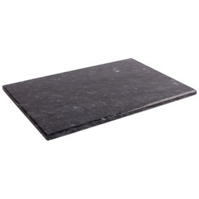 Argon Tableware - Marble Rectangle Chopping Board - 30cm x 20cm - Black