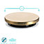 Argon Tableware - Metallic Scandi Storage Jar Lid - 10cm - Gold