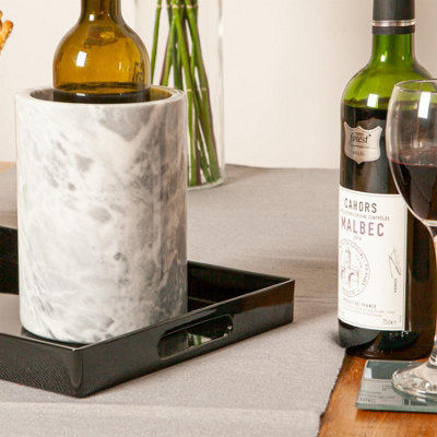 Argon Tableware - Rectangle Serving Tray - 34.5 x 25cm - Black - 5