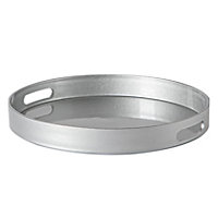 Argon Tableware - Round Serving Tray - 33cm - Silver