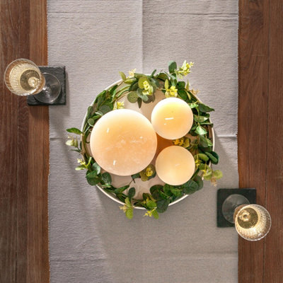 Argon Tableware - Round Serving Trays - 33cm - White - Pack of 6 - 7