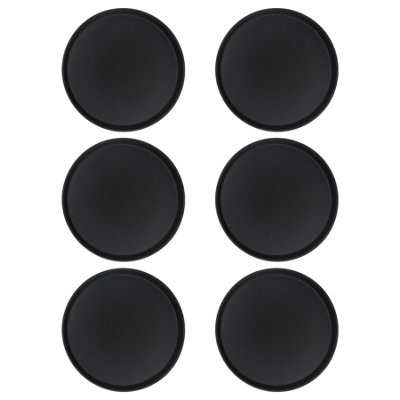 Argon Tableware Round Serving Trays - 45.5cm - Reusable Non Slip ...