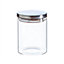 Argon Tableware - Scandi Storage Jar with Metallic Lid - 750ml - Silver