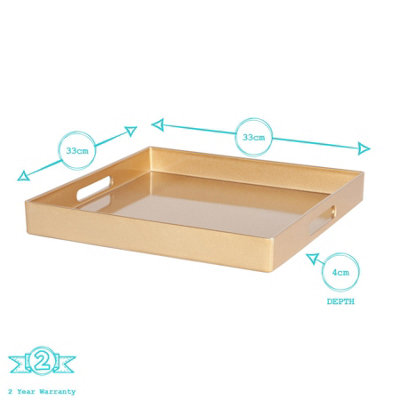 Argon Tableware - Square Serving Tray - 33cm - White - 3