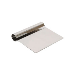 Argon Tableware Stainless Steel Dough Scraper - 13.5cm