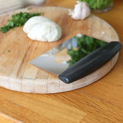 Argon Tableware Stainless Steel Dough Scraper - 15cm - 7