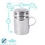 Argon Tableware Stainless Steel Flour Shaker - 300ml