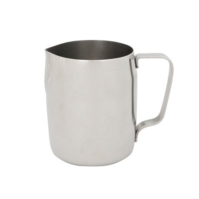 Argon Tableware Stainless Steel Milk Jug - 410ml