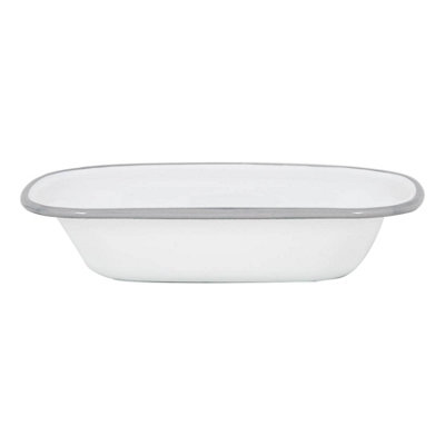 Falcon Enamel Pie Dish Round - Cream 22cm X 4.5D