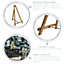 Argon Tableware - Wooden Table Easel & Slate Board Set