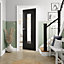 Aria Black Glazed Internal Laminate Door