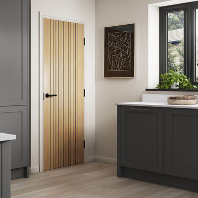 Aria Oak Internal Laminate Door