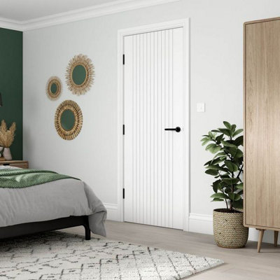 Aria White Internal Laminate Fire Door