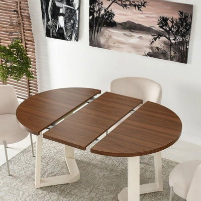 ARIAN Extendable Dining Table 100 do180x100 cm Modern Design with ...