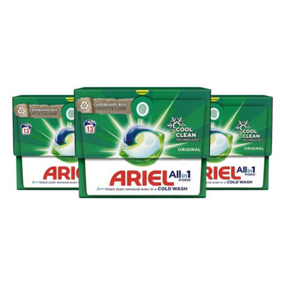 Ariel Pods 3 In 1 Sensations 40 Washes Silver