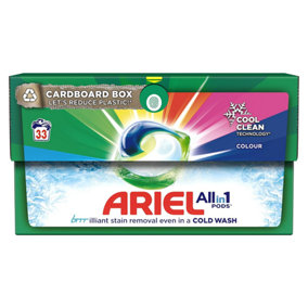 Ariel All-in-One Pods Clean & Cool Colour 33 Pods