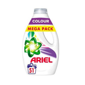 Ariel Colour Laundry Liquid Detergent 51 Washes 1.78L