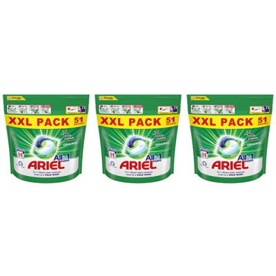Ariel Original All in 1 Pods 51 Washes x 3 Price Comparisons | Compare The Build
