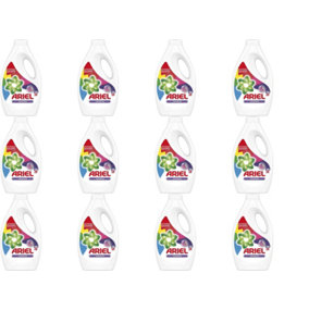 Ariel Washing Liquid Colour 1.33 Litre 38 Washes (Pack of 12)