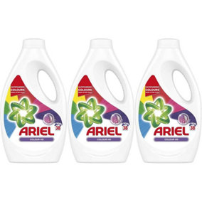 Ariel Washing Liquid Colour 1.33 Litre 38 Washes (Pack of 3)