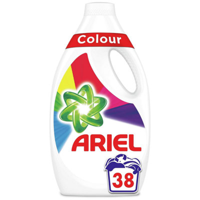 Ariel Washing Liquid Colour 1.33 Litre 38 Washes (Pack of 3)