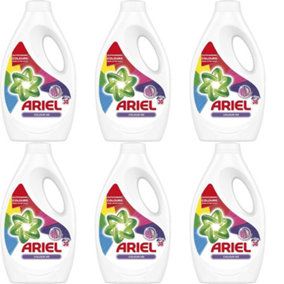 Ariel Washing Liquid Colour 1.33 Litre 38 Washes (Pack of 6)
