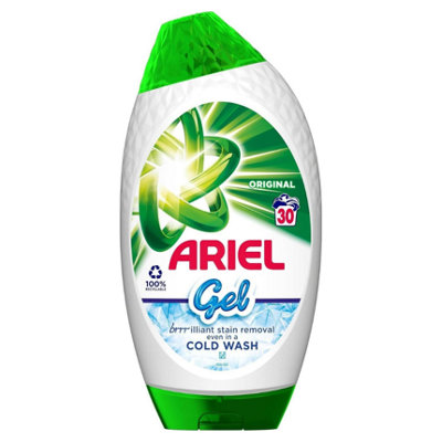 Ariel Washing Liquid Gel Detergent Original 30 Washes 1050ML