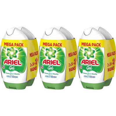 Ariel Washing Liquid Laundry Detergent Gel, 48 Washes, 1.8 L, Original ...