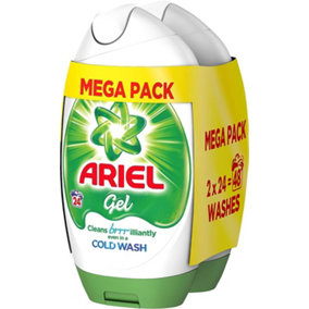 Ariel Washing Liquid Laundry Detergent Gel, 48 Washes, 1.8 L, Original