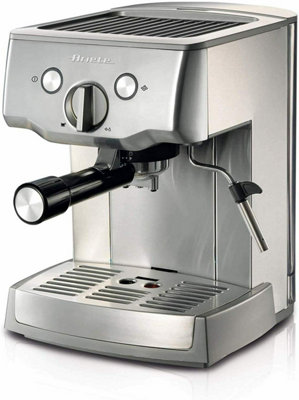 Ariete 1324 Metal Metal Espresso Coffee Machine for Powder or Pods