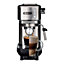 Ariete 1380 Metal Slim Barista Espresso Coffee Maker Machine & Milk Frother