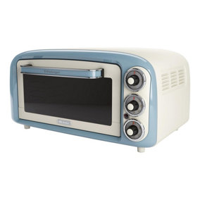Ariete 97905 Vintage Mini Oven, 18 Litre, 1380 W, Blue