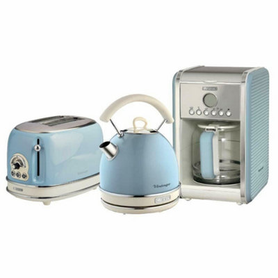 Blue discount retro kettle