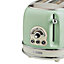Ariete ARPK5 Vintage Retro Jug Kettle, Toaster & Espresso Coffee Machine Set, Green
