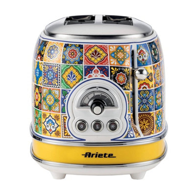 Ariete Positano 1.7L Kettle and 2 Slice Toaster, 360 rotating base ...
